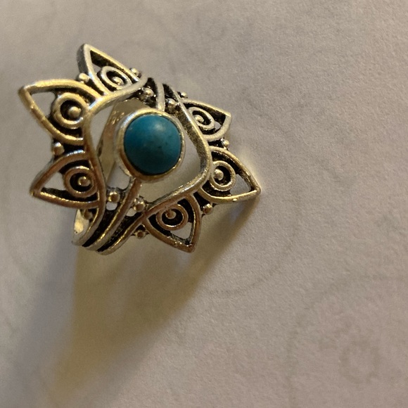 Vintage funky silver ring - Picture 5 of 8